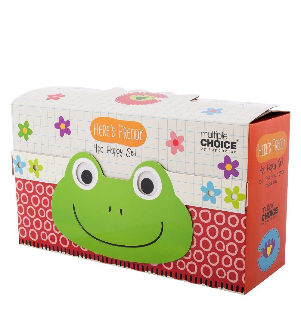 Topchoice TC-17 Набор посуды «Лягушонок Фредди» (Here's Freddy)