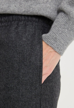 Брюки на резинке из шерсти