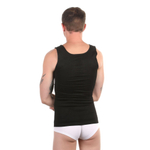 Мужская майка двойной утяжки (Размер: M) (Цвет: белый)