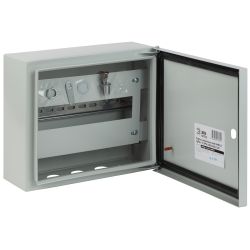 Корпус металлический навесной ЭРА SIMPLE ЩРНг-12 (250х300х120) IP54 У2 серый | Корпуса металлические модульные