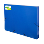 Папка на резинке Alingar, A4, 240х330х33 мм, 600 мкм, ассорти, матовая, "Flossy"