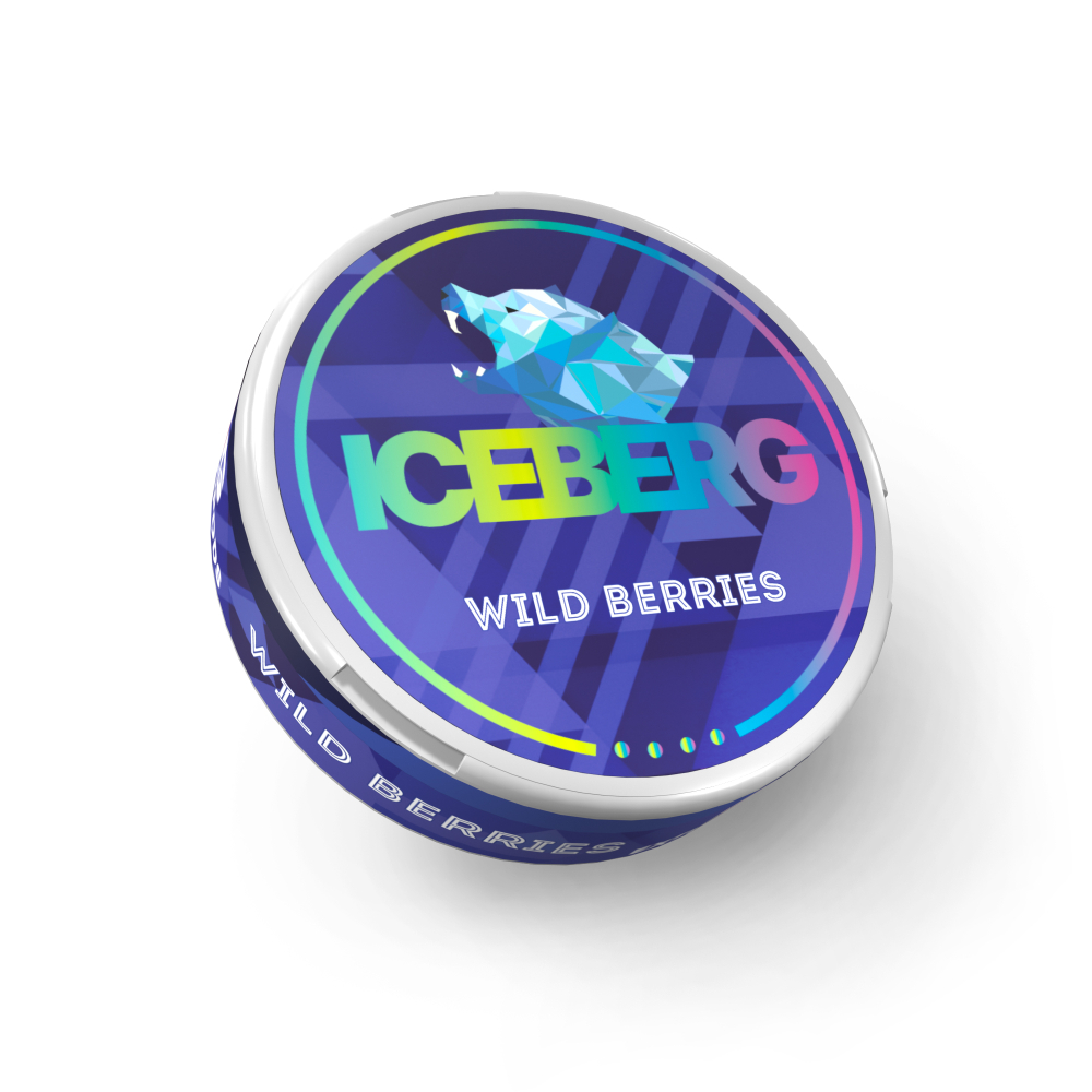 Снюс ICEBERG WILD BERRIES (75 МГ) - ЛЕСНЫЕ ЯГОДЫ