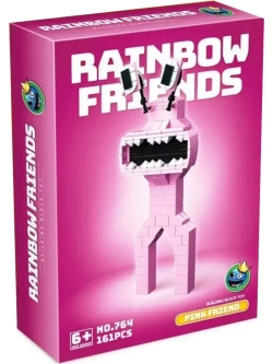Конструктор Радужные друзья Розовый 161 деталь 764