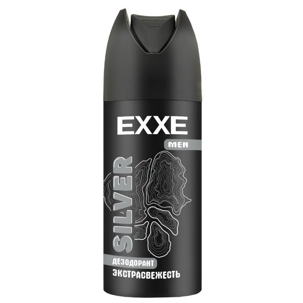Дезодорант муж. EXXE MEN 150мл спрей SILVER