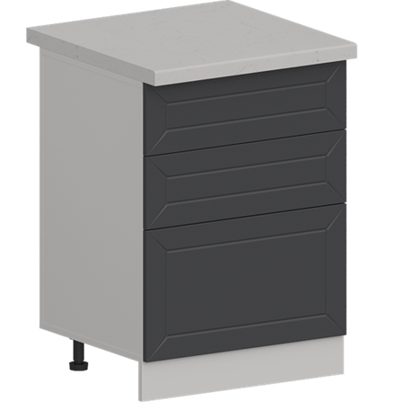 Кухня Модуль ШН3Я 600 Ликата / Графит