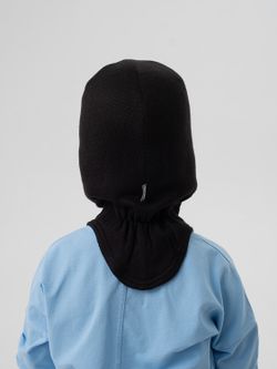 Шлем зимний вязаный (Черный) ТОКИ