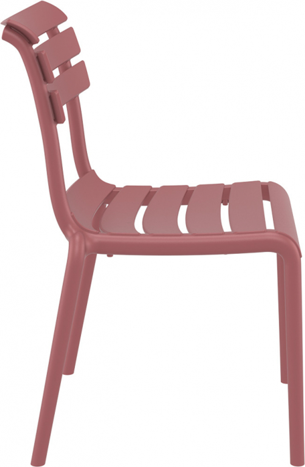 Стул пластиковый Siesta Contract Helen, марсала