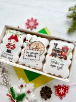 Имбирные пряники новогодние 2026 год Лошади