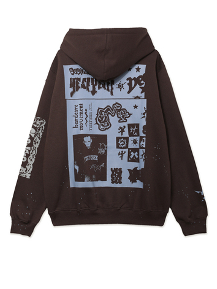 Мужская Толстовка Scanned Zip-up