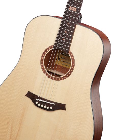 Электроакустическая гитара, с чехлом, MiLena-Music ML-D1-SP/EQ