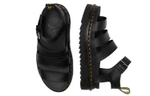 Dr.Martens Wmns Blaire Hydro Leather Strap Sandal "Black" Women"s
