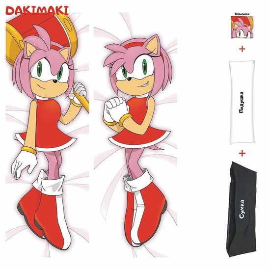 Дакимакура Эми Роуз Соник арт. 1254