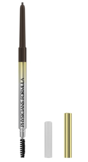 PHYSICIANS FORMULA Карандаш для бровей Eye Booster Slim Brow Pencil, тон: средний коричневый, 0,05г