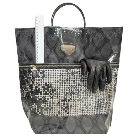 Сумка-пакет "Пайетки" 37+10х37+10см 160мкм с карманами (1/10шт)