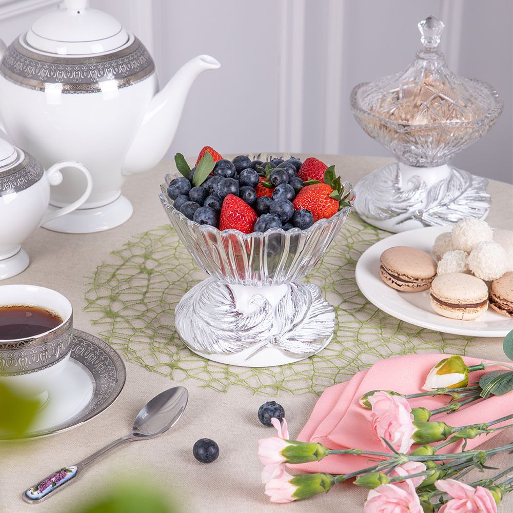 Фруктовница-конфетница Боа Сильвер