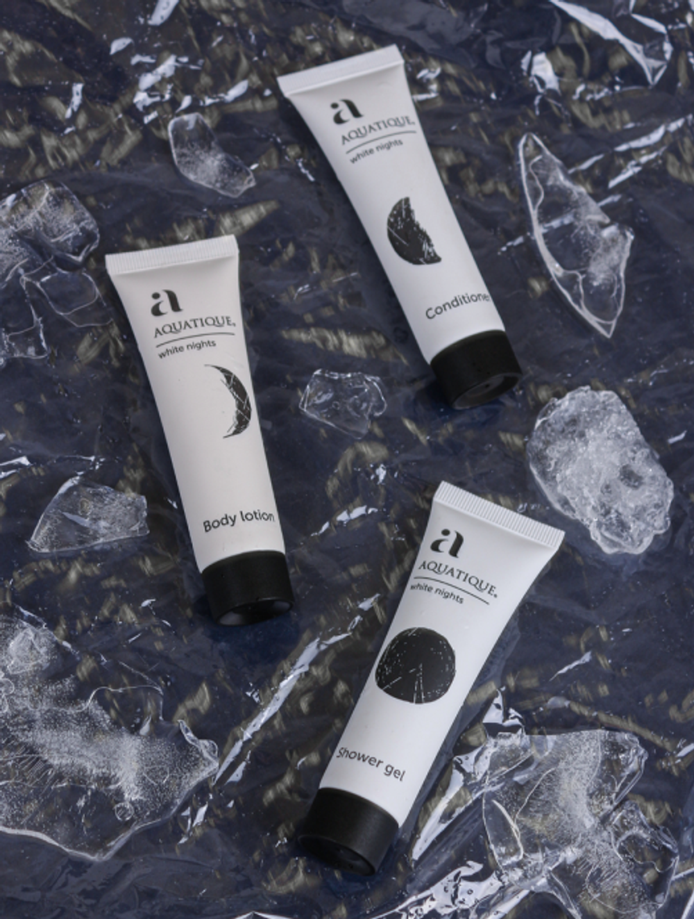 Гель для душа Aquatique (200 шт.) в мини-формате 30 мл