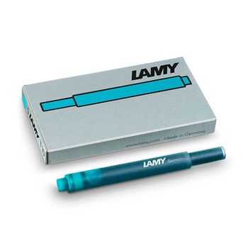 Картриджи для пера Lamy T10 бирюзовые 5 шт (1602741)