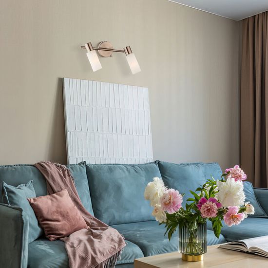 20043/2 / настенный светильник /   сатин-никель