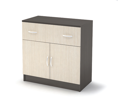 КМ 552М Бася ЛДСП комод 1 ящ. 2 ств.