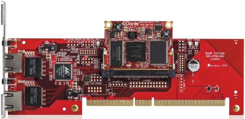 Интерфейсная карта  BIAMP TesiraDAN-1CK