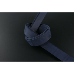 Ременная заготовка Лофт синяя  гладкая ⠀