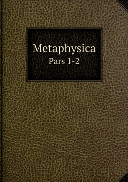 Metaphysica. Pars 1-2 | Aristotle