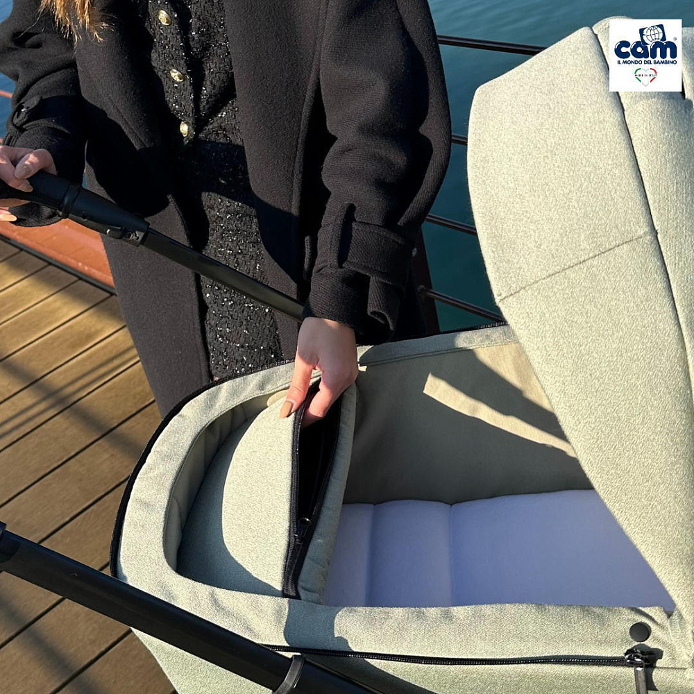 Коляска 2 в 1 CAM Modus 600 зелёный