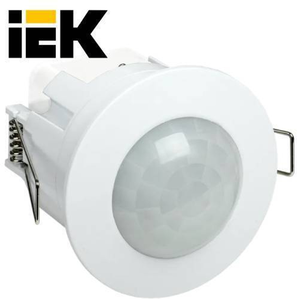 Датчик движения ДД 201 (белый) IEK/1200-001