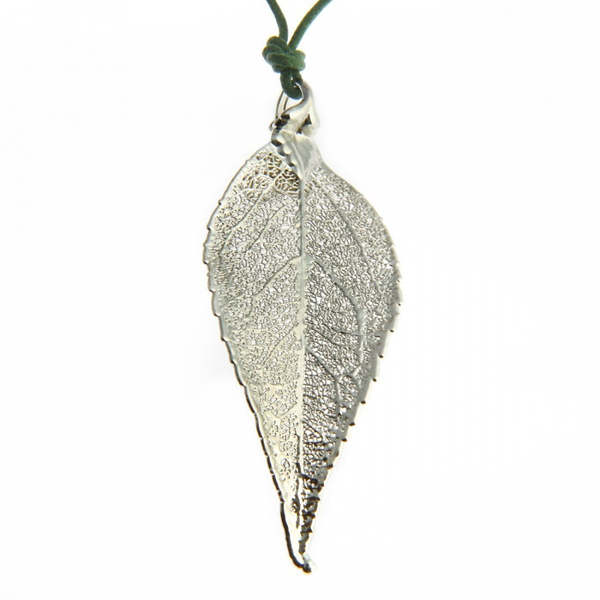 Колье в виде листа Ester Bijoux Cherry LF31A-S BW