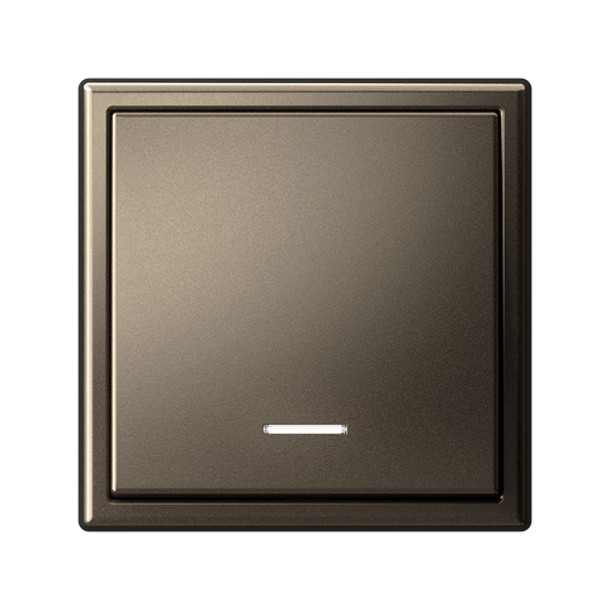 Выключатель 1-кл. ArtGallery 10AX с подсветкой быстрозажим. клем. механизм мокко SE GAL000613S