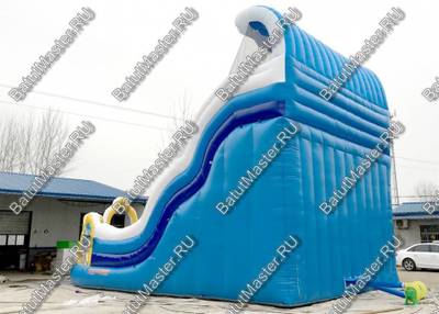 Коммерческий надувной батут "Большая волна"
