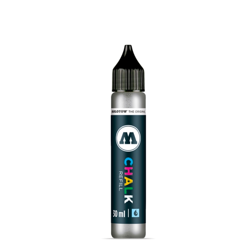 Заправка Molotow CHALK (Меловая Металлик) - 30мл