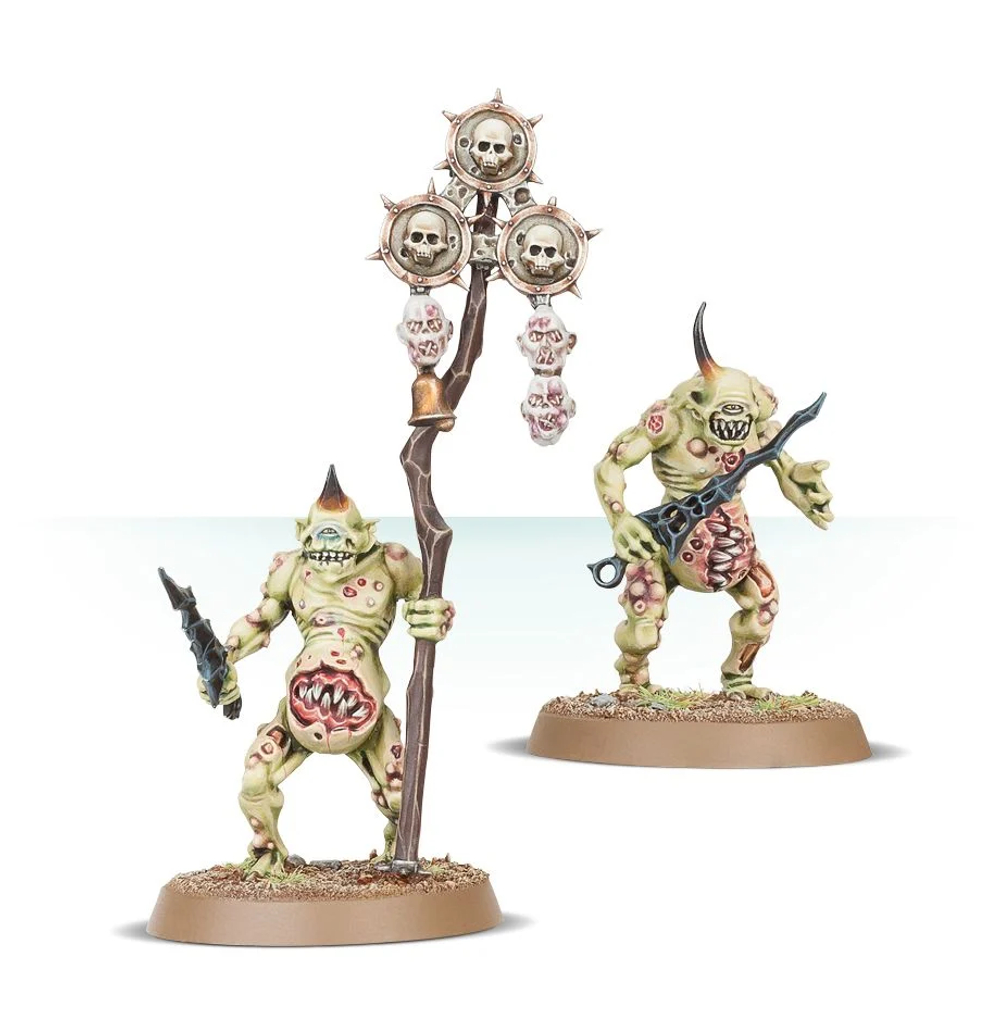 Maggotkin of Nurgle: Plaguebearers