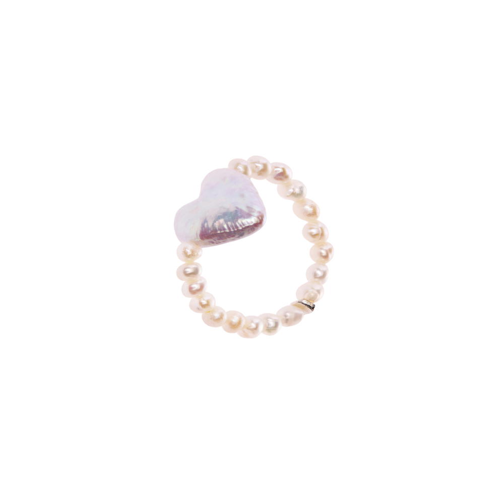 Кольцо Pearly Heart Ring
