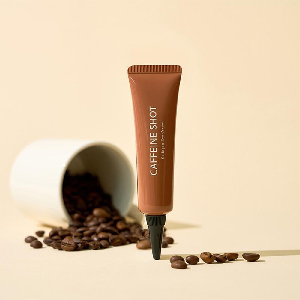 ShaiShaiShai Caffeine Shot Collagen Eye Cream крем для глаз с кофеином и пептидами