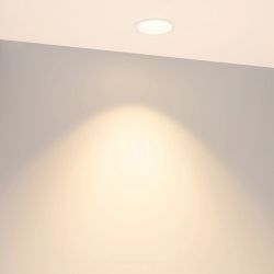 Светильник MS-ARADO-BUILT-R75-12W Warm3000 (WH-WH, 55 deg, 230V) (Arlight, IP20 Металл, 5 лет) 059108