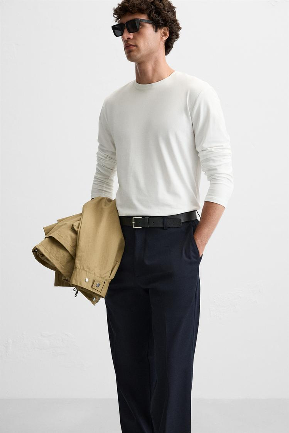 ZARA БРЮКИ, МОРСКОЙ СИНИЙ