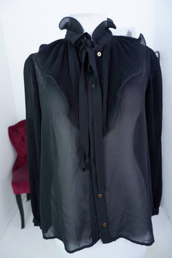 Блузка ZARA эффектная, для изысканного образа 44 размер