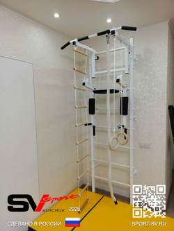 Монтаж шведской стенки Sv Sport в бетонные, кирпичные стены