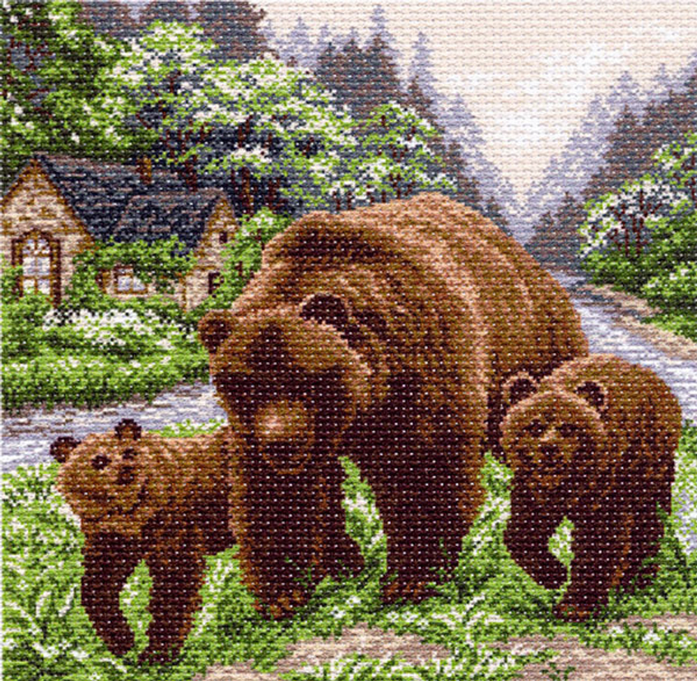 Характеристики товара:¶В комплекте: канва с нанесенным рисунком, руководство по вышиванию. Размер ка
