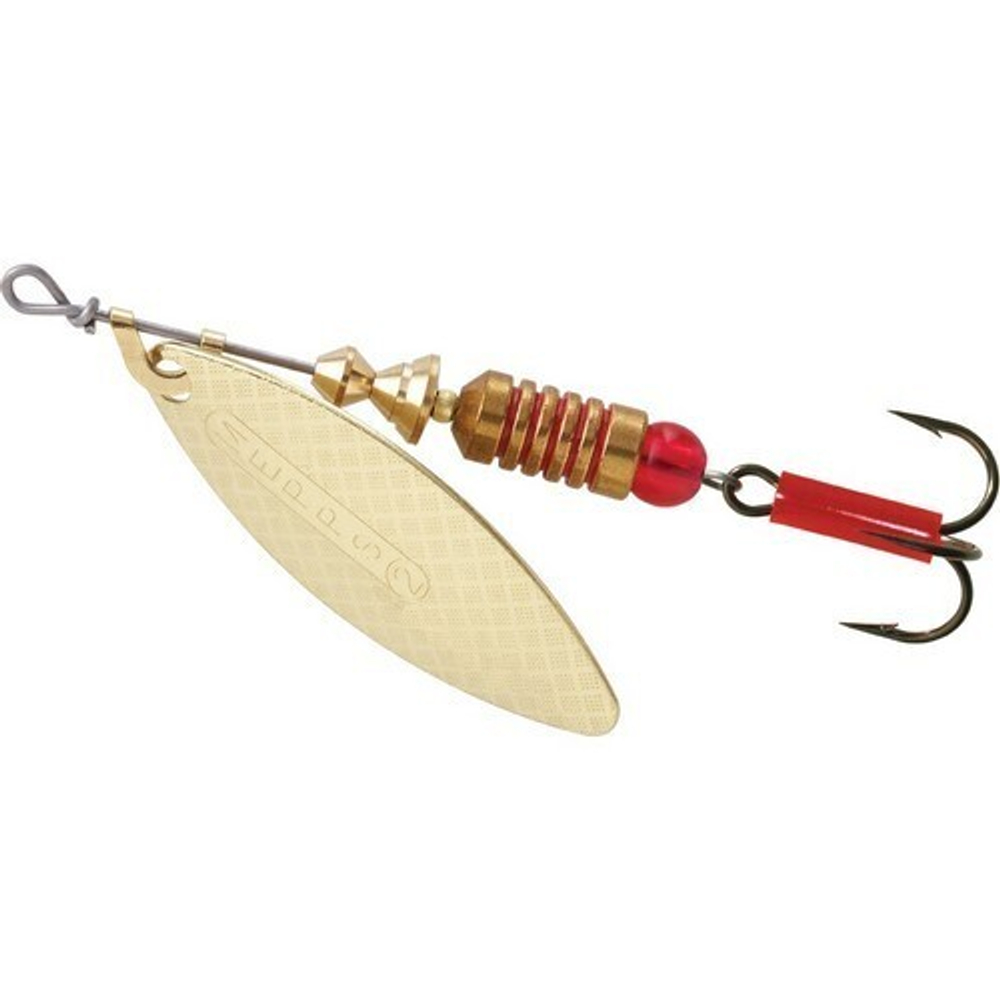 Блесна для рыбалки вращающаяся AGLIA LONG 2, Black