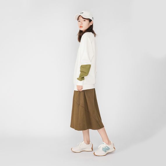 New Balance NB 327 Бежевые кроссовки Низкие Женские