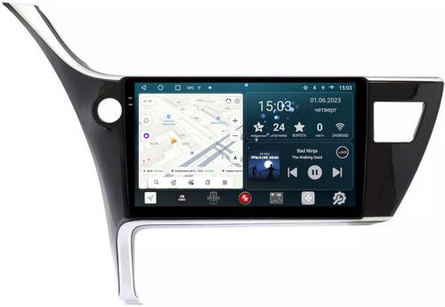 Магнитола для Toyota Corolla 2016-2018 - RedPower 266 Android 10, Быстрая, QLED+2K, CarPlay, SIM-слот