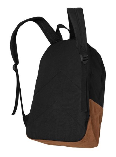 Рюкзак URBAN CLASSICS Leather Imitation Backpack Black/Brown