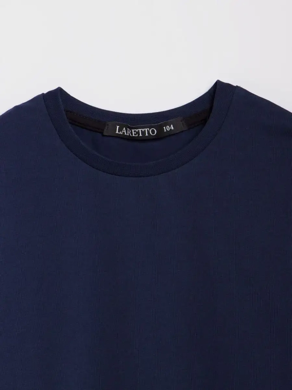 Синий лонгслив оверсайз для мальчика