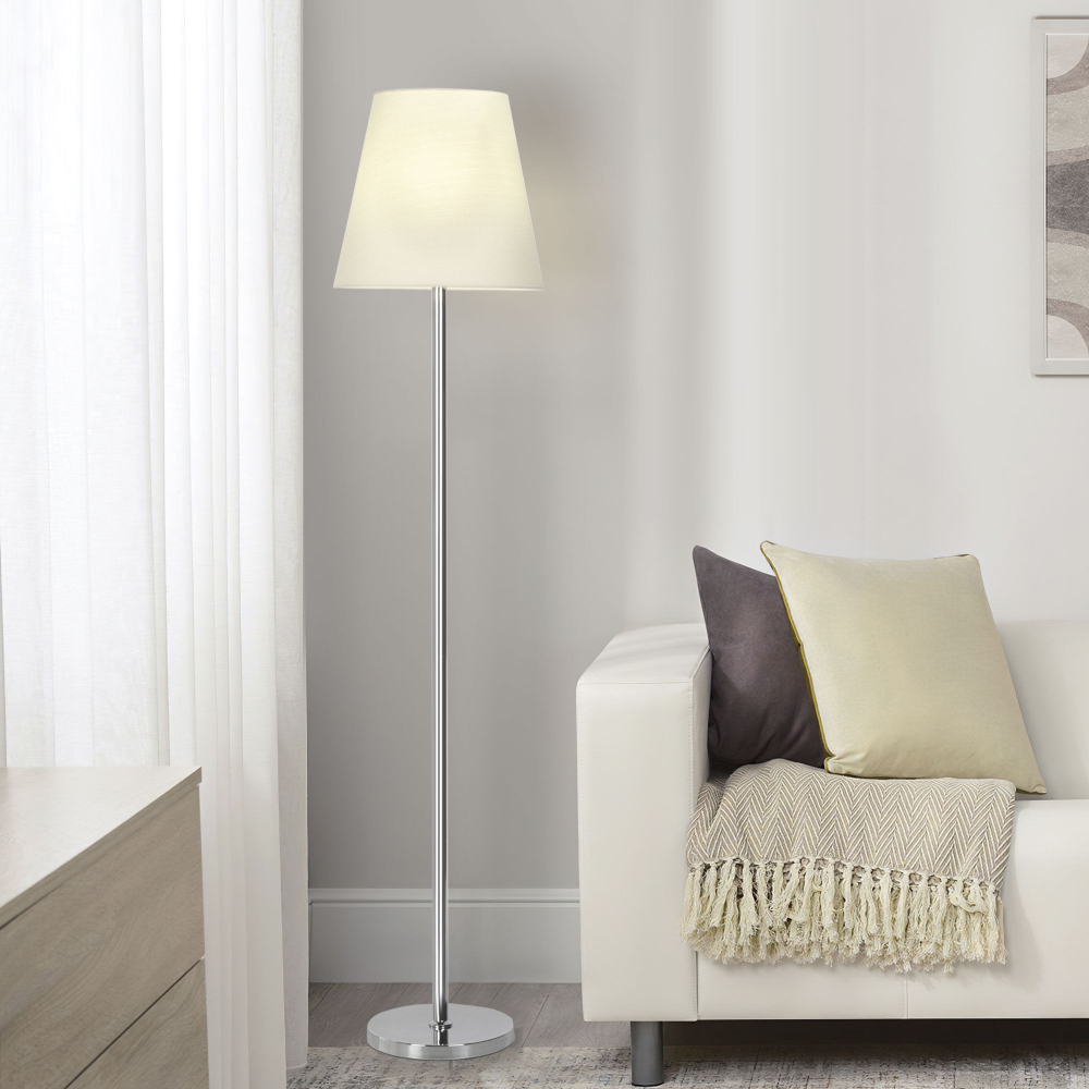 Напольный светильник 01166/1 хром