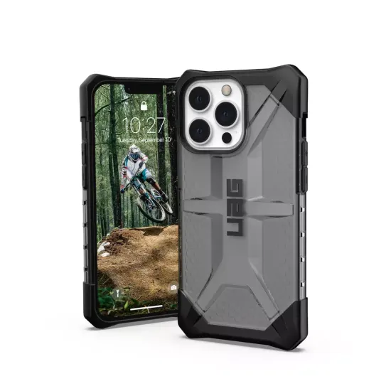 Чехол Uag Plasma для iPhone 14 Pro Max 6.7", цвет тонированный (Ash)