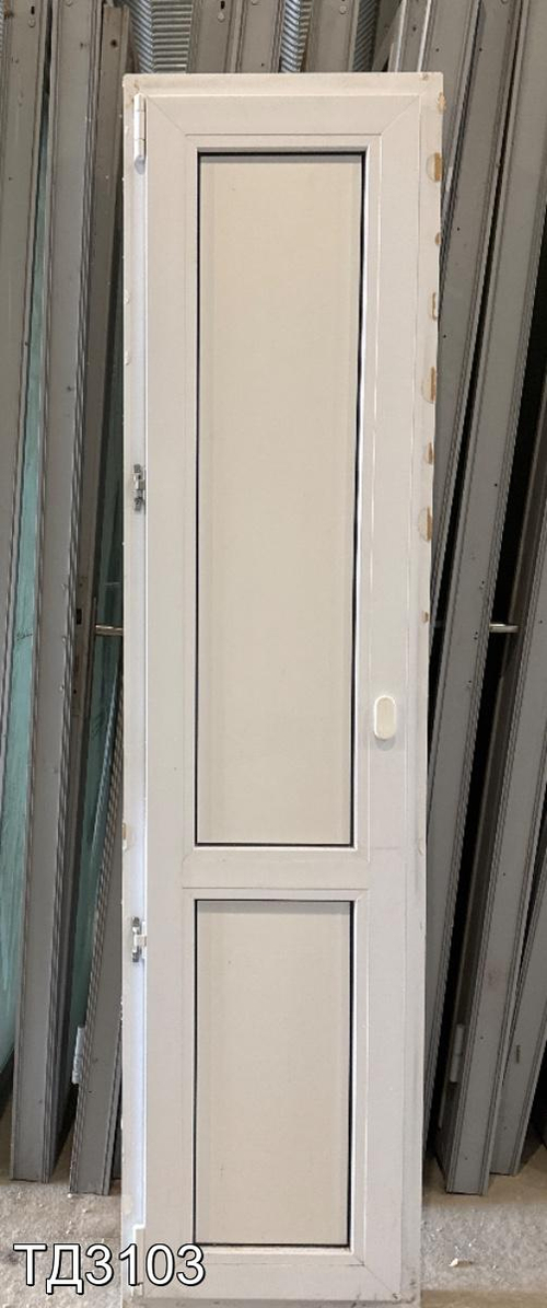 Дверь балконная пластиковая Б/У 1890(в) x 470(ш)