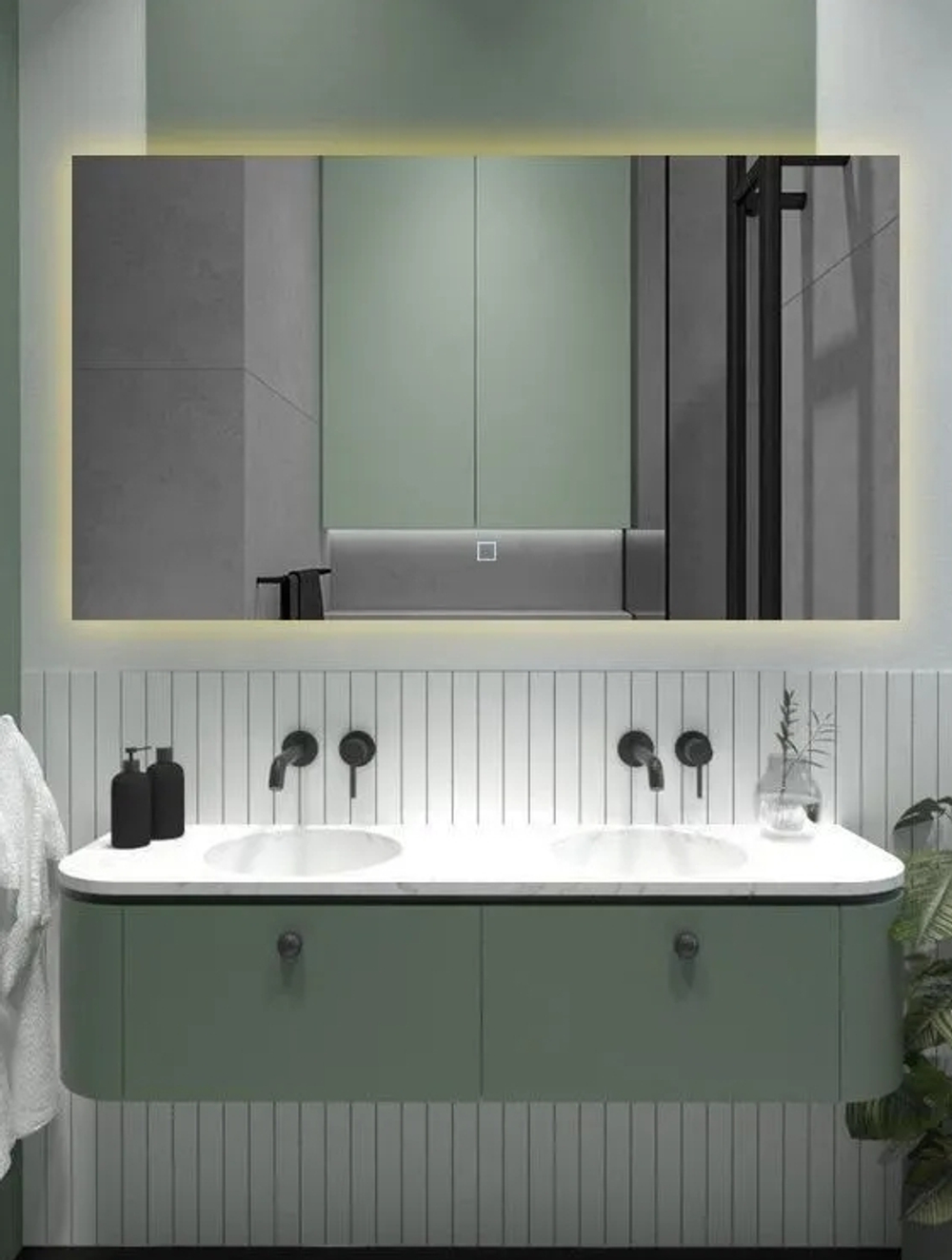 Spectr 100*80 зеркало c подсветкой