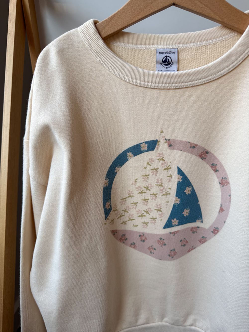 Хлопковый свитшот Petit Bateau, 140